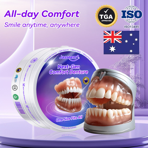 𝐉𝐚𝐬𝐬𝐞𝐞𝐦® Latest Premium Comfort Dentures💕 (High-End Dentures, Easy to Wear - Limited Time 70% Discount)🔥