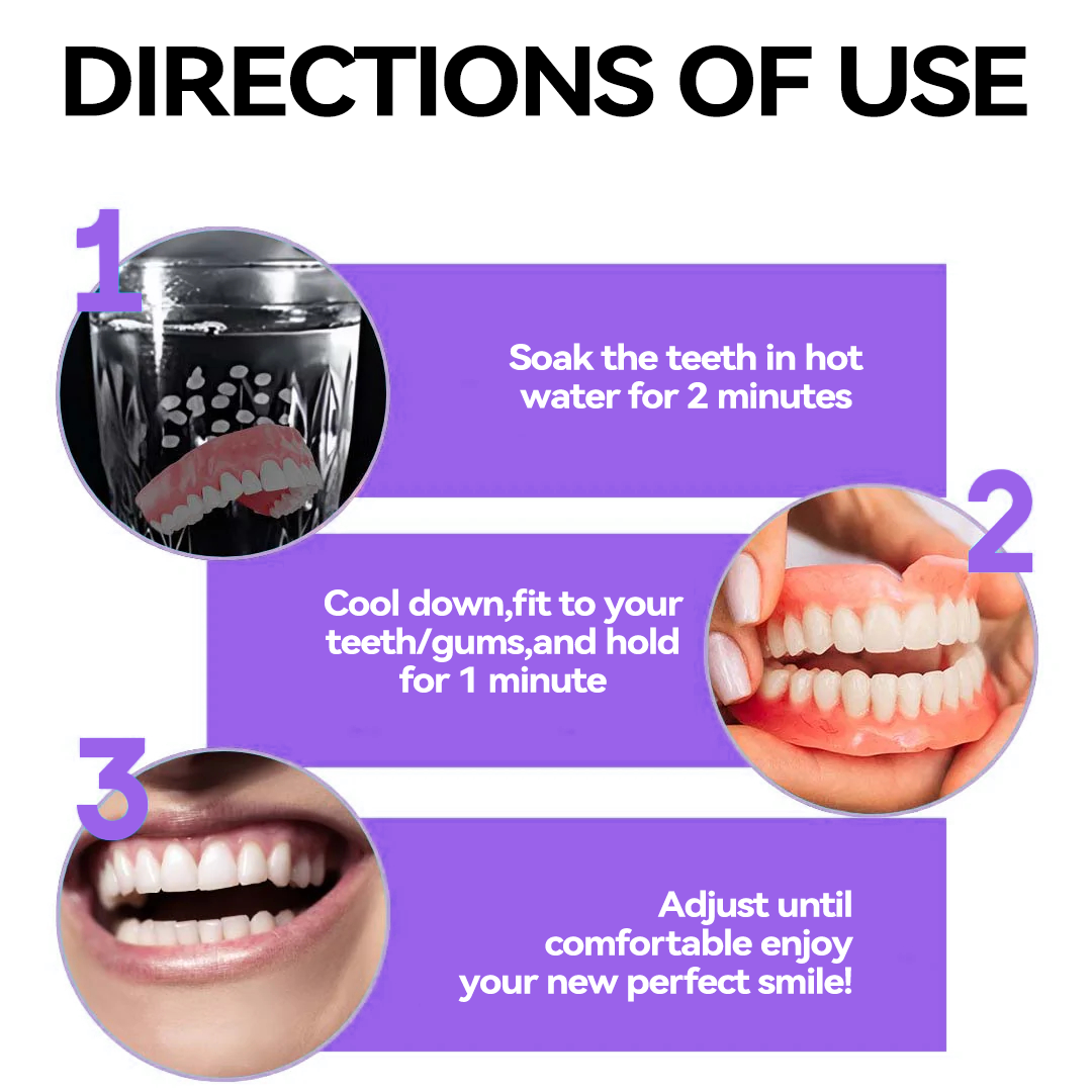 𝐉𝐚𝐬𝐬𝐞𝐞𝐦® Latest Premium Comfort Dentures💕 (High-End Dentures, Easy to Wear - Limited Time 70% Discount)🔥